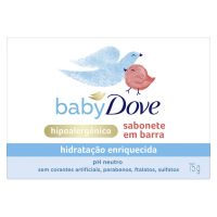 Sabonete em Barra Baby Dove Hidratação Enriquecida 75g - Cod. 7891150026025