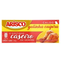 Caldo Arisco Galinha Caipira 12 Cubos 114g - Cod. 7891700080439