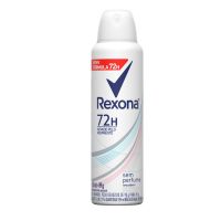Desodorante Antitranspirante Rexona Feminino Aerosol Sem Perfume 72 horas 150mL - Cod. 7791293032368