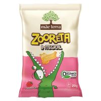 Biscoito Orgânico Mãe Terra Zooreta Morango 20g - Cod. 7896496917815