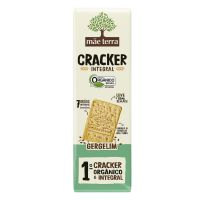 Biscoito Cracker Integral Orgânico Mãe Terra com Gergelim Pacote 130g - Cod. 7896496917525