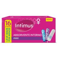 Absorvente Interno Intimus Mini 16 unidades - Cod. 7896007542857