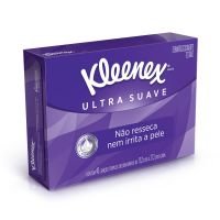 Lenço de Papel Kleenex Ultrasoft Junior Box 40un - Cod. 7891172172182