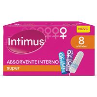 Absorvente Interno Intimus Super 8 unidades - Cod. 7896007541874