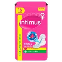 Absorvente Externo Intimus Tripla Proteção Seca com Abas 16 unidades - Cod. 7896007545100