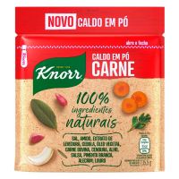 Caldo em Pó Knorr Carne com Ingredientes Naturais 45g - Cod. 7891150070516