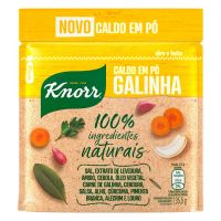 Caldo em Pó Knorr Galinha com Ingredientes Naturais 45g - Cod. 7891150070523