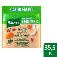 Caldo em Pó Legumes com Ingredientes Naturais 45g - Cod. 7891150070530