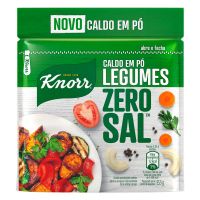 Caldo em Pó Knorr Legumes Zero Sal 37,5g - Cod. 7891150072763