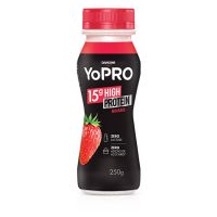 Iogurte YoPRO Líquido 15G De Proteinas Morango 250G - Cod. 7891025115595