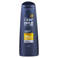 Shampoo Dove Men+Care 2 em 1 Força Resistente 200ml - Cod. C15117