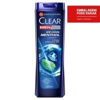 Shampoo Anticaspa Clear Ice Cool Menthol 200ml - Cod. C15159