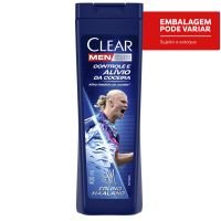 Shampoo Anticaspa Clear Controle da Coceira 400ml - Cod. C15167