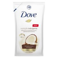 Sabonete Líquido Dove Nutrição Indulgente Leite de Coco e Manteiga de Cacau Refil 200mL - Cod. C15318