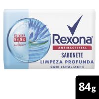 Sabonete em Barra Rexona Antibacterial Limpeza Profunda 84g - Cod. C15346