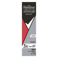 Desodorante Aerosol Rexona Clinical Sport 150ml - Cod. C15964