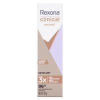 Desodorante Aerosol Rexona Clinical Feminino Extra Dry 91g - Cod. C15967