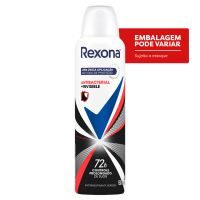 Desodorante Aerosol Rexona Antibacteriano + Invisible 150Ml - Cod. C15974