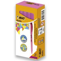 Marcador de Texto Fluorescente BIC Marking com 12 Pink - Cod. 70330655546