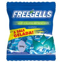Bala Freegells Eucalipto 584g (148 Balas) - Cod. 7891151029261