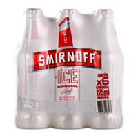 Pack Smirnoff Ice Alcoólica Limão - 6 Unidades 275mL - Cod. 7893218003573C6