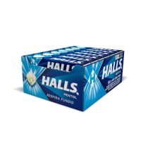 Bala Halls Mentol com 21 Unidades de 28g - Cod. 7622210857293