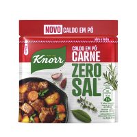 Caldo em Pó Knorr Zero Sal Carne 37,5g - Cod. C28302