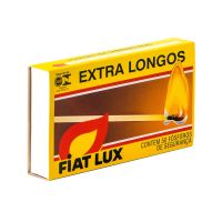 Fósforos Fiat Lux Extra Longos Fiat Lux Caixa Com 50 Unidades - Cod. 7896007941254