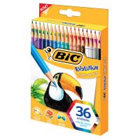 Lápis de Cor BIC Evolution 36 cores (x3 embalagens) - Cod. 070330433632