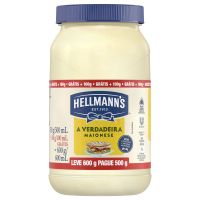 Maionese Hellmann's Pote Leve 600g Pague 500g - Cod. 7891150072053