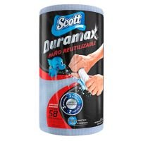 Pano Reutilizável Scott Duramax Rolo Azul 58un - Cod. 7702425809697