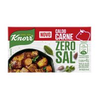 Caldo Knorr Carne Zero Sal 48g | Caixa com 10 unidades - Cod. 7891150072862