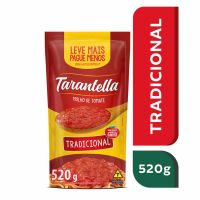 Molho de Tomate Tarantella Tradicional 520g - Cod. 7896036000304