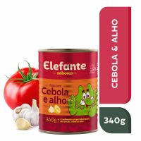 Extrato de Tomate Elefante Cebola & Alho 340g - Cod. 7896036097328