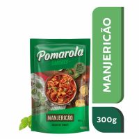 Molho de Tomate Pomarola Manjericão 300g - Cod. 7896036096079