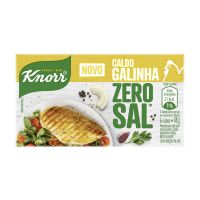 Caldo Knorr Galinha Zero Sal 48g | Caixa com 10 unidades - Cod. 7891150072855