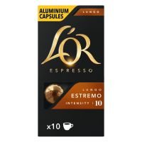 Cápsulas de Café L'OR Lungo Estremo - 10 unidades - Cod. 7896089088335