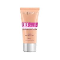 Base BB Cream L'Oréal Paris 5 em 1 FPS20 Cor Média 30mL - Cod. 7899706149594