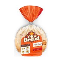 Pão Sírio Tradicional Pita Bread 6 unidades 320g - Cod. 7896073901015
