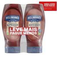Pack Ketchup Hellmann's Squeeze 2 Unidades 380g Cada Leve Mais Pague Menos - Cod. 7891150077775