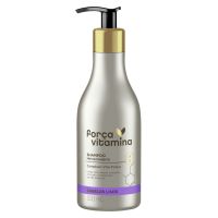 Shampoo Força Vitamina Cabelo Liso 300mL - Cod. 7891150074095