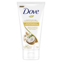 Loção Desodorante Hidratante para as Mãos Óleo de Coco & Leite de Amêndoas Dove Bisnaga 75mL - Cod. 7891150077713