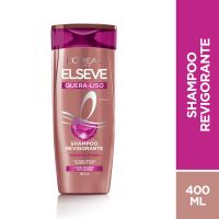 Shampoo Elseve Quera-Liso Liso Com Escova 400mL - Cod. 7899026487185