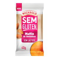 Muffin Wickbold Sem Gluten Amendoas 40g - Cod. 7896066301914