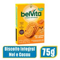 Biscoito Belvita Mel E Cacau Multipack 75g com 3 Unidades de 25g - Cod. 7622210661814