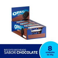 Biscoito Recheado Oreo Chocolate Display com 8 Unidades de 36g - Cod. 7622300873462