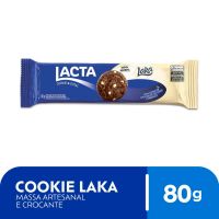 Biscoito Cookies Lacta Laka 80g - Cod. 7622210754714