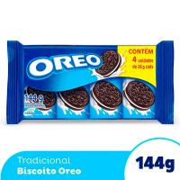 Biscoito Recheado Oreo Original Multipack 144g - Cod. 7622300830090