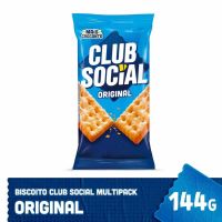 Biscoito Club Social Regular Original Multipack 144Gr - Cod. 7622300990701