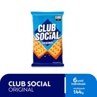Biscoito Club Social Regular Original Multipack 144g - Cod. 7622300990701